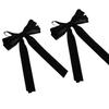 Retro Velvet Bow Hair Clip: Fashionable, Versatile Accessory for Any Hairstyle
