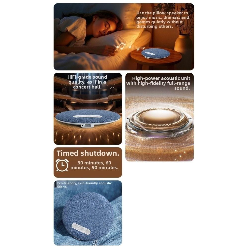 Sleep Aid White Noise Machine Bluetooth 6.0 Sound Machine Wireless Sleeping Speaker Deep Sleep Use