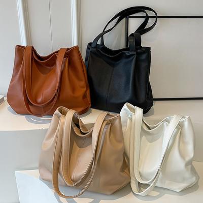 Retro Tragetasche mit großem Fassungsvermögen für Damen Neue Mode Ausgehen Hand In Pendeltasche für Studenten Unterricht Schultertasche