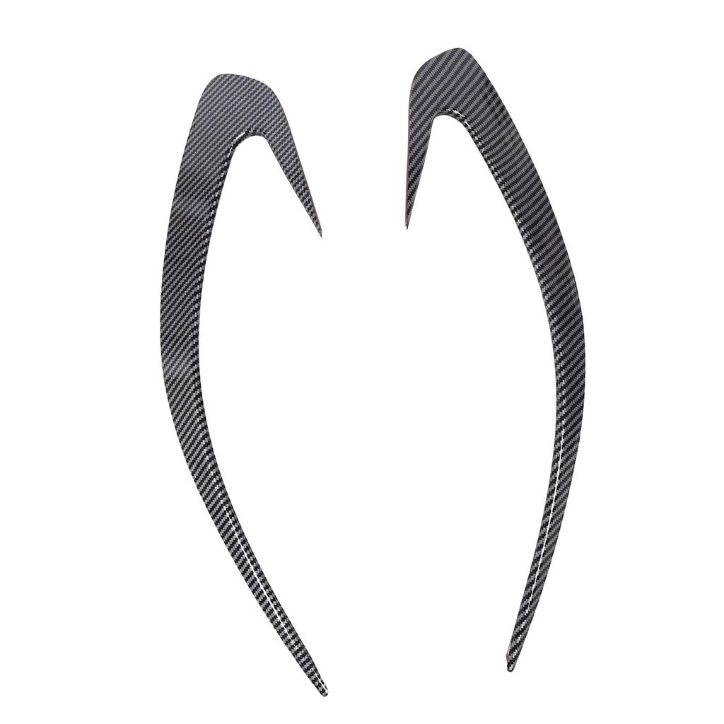 Rear Bumper Spoiler Air Vent Cover Sporty Style Exterior ABS Rear Side Splitter Air Vent Frame Trim Replacement Fo