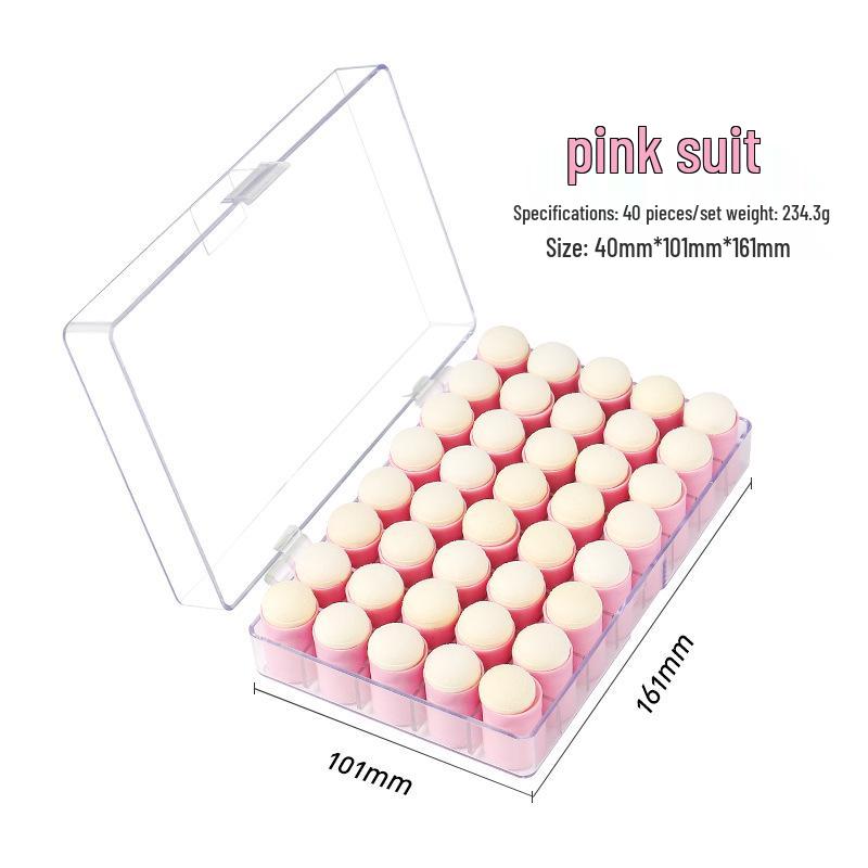 Vintage Journal Ink Pad Blending Tool with DIY Sponge Finger Cot and Lace Ruler - Available In 5 Colors for Stamping, Smearing, and Coloring.