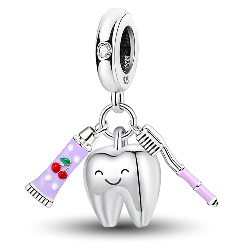 Copper Rose Unlimited Butterfly Charms Beads Fit Original Pan Bracelet Bangle Diy Jewelry For Women Gifts