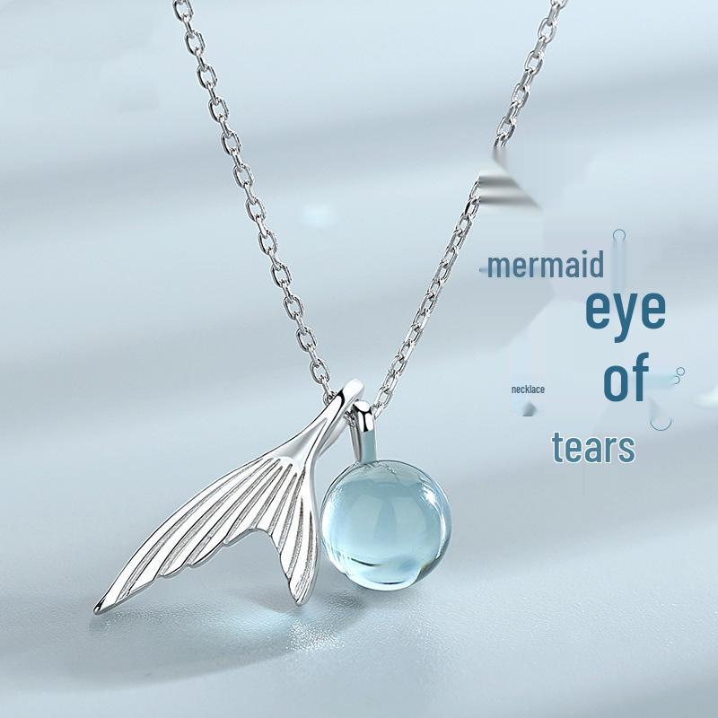 Love Butterfly Wings S999 Sterling Silver Tassel Clavicle Necklace - High-End Light Luxury, Versatile Women's Jewelry