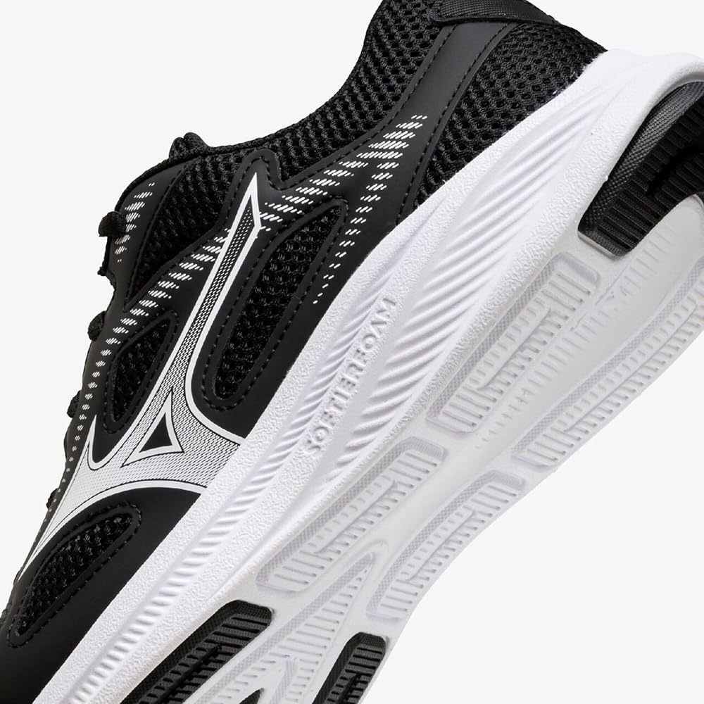 Mizuno Maximizer 27 Unisex Running Shoes 22.0 cm 3E Black White