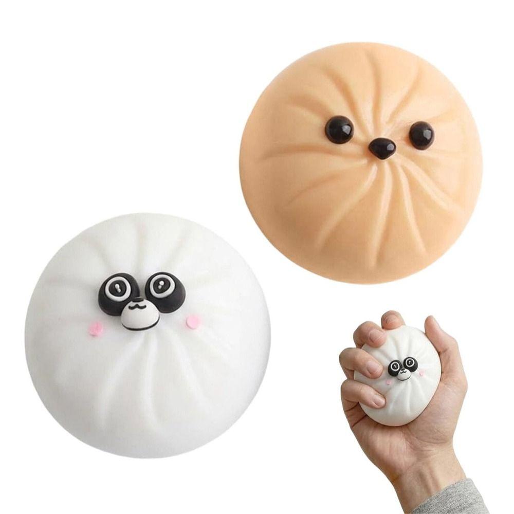 Gift Present Soft Dumplings Squishy Slow Resilience Fidget Squishy Stress Relief Sensory Ball For Stress Anxiety Relief