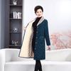 Winter Velvet-Thickened Corduroy Jacket for Middle-aged & Elderly Women - Slimming, Fashionable, Warm