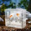 Acrylic Fish Breeding Isolation Box Double-Deck Fish Breeder Box  Fish Injured
