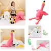 Cute And Cuddly Flamingo Plush Pillow For Kids And Adults