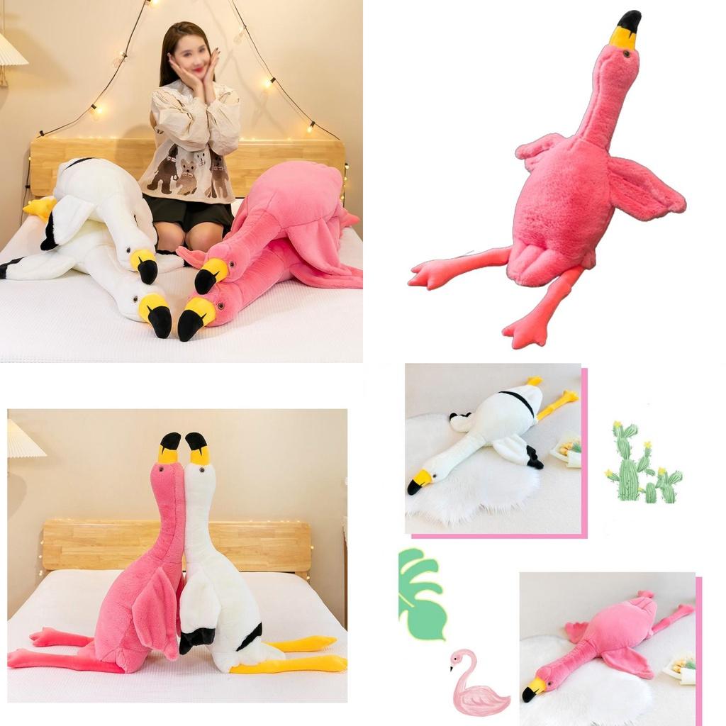 Cute And Cuddly Flamingo Plush Pillow For Kids And Adults