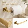Stainless Long Towel Holder, Square Tube Toilet Stand for Bathroom