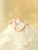 Minimalpiercing 14K Heart Point Ear Cuff Clip-On