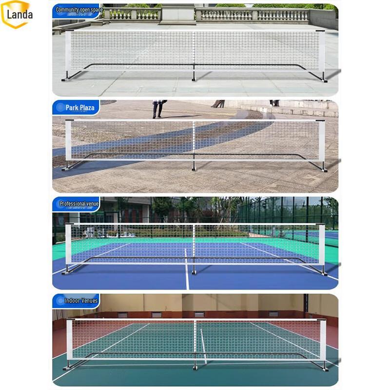 Landa Przenośny System Siatki do Pickleballa i Tenisa