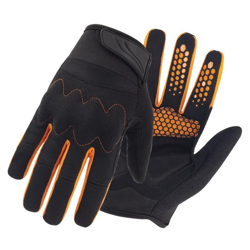 Unisex Full Finger Cycling Gloves Mountain Road Bike Riding Anti-Slip Touchscreen Lightweight Nylon