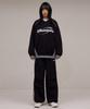 FILLUMINATE Piping Circle Logo Sweatshirt - Black