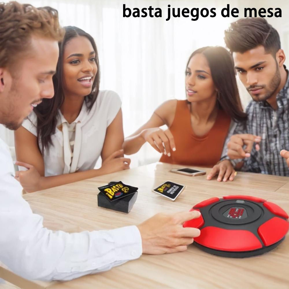 2.0 Spanish Basta Game Fast-paced Board Game Family Gathering STEM Toys for Adults Children Language Learning Juegos De Mesas