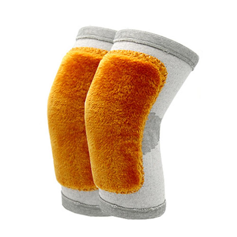 

1Pair Adult Warm Knee Pads Thick Winter Warm Knee Joint Brace Pad Sleeve for Men Women Leg Warmers сірий