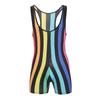 Costume da bagno intero da uomo senza maniche slim fit fitness palestra body sportivo uomo abbigliamento da surf