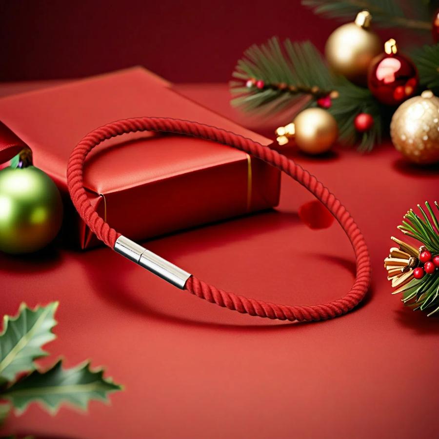 

New Christmas String Bracelet Women Men Available In Multiple Colors And Sizes Handmade Braided Couple Braslet Friendship Joias 22.5(8.5inches)