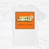 Happy Shopper TShirt. 80#039;s 90#039;s. Retro. Vintage Style Unisex T-Shirt
