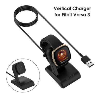 For Fitbit Sense 2 Charging Cable Dock Station Smart Bracelet Replace Charging Cable Portable USB Charger for Fitbit Versa 3 4