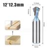 1/2inch 12mm Shank Woodworking Slotting Cutter Woodworking Milling Cutter Straightener Rod Slot Router bit