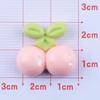 Artificial Resin Flat Back Fruit Design Fridge Magnet for Souvenir and Home Decor