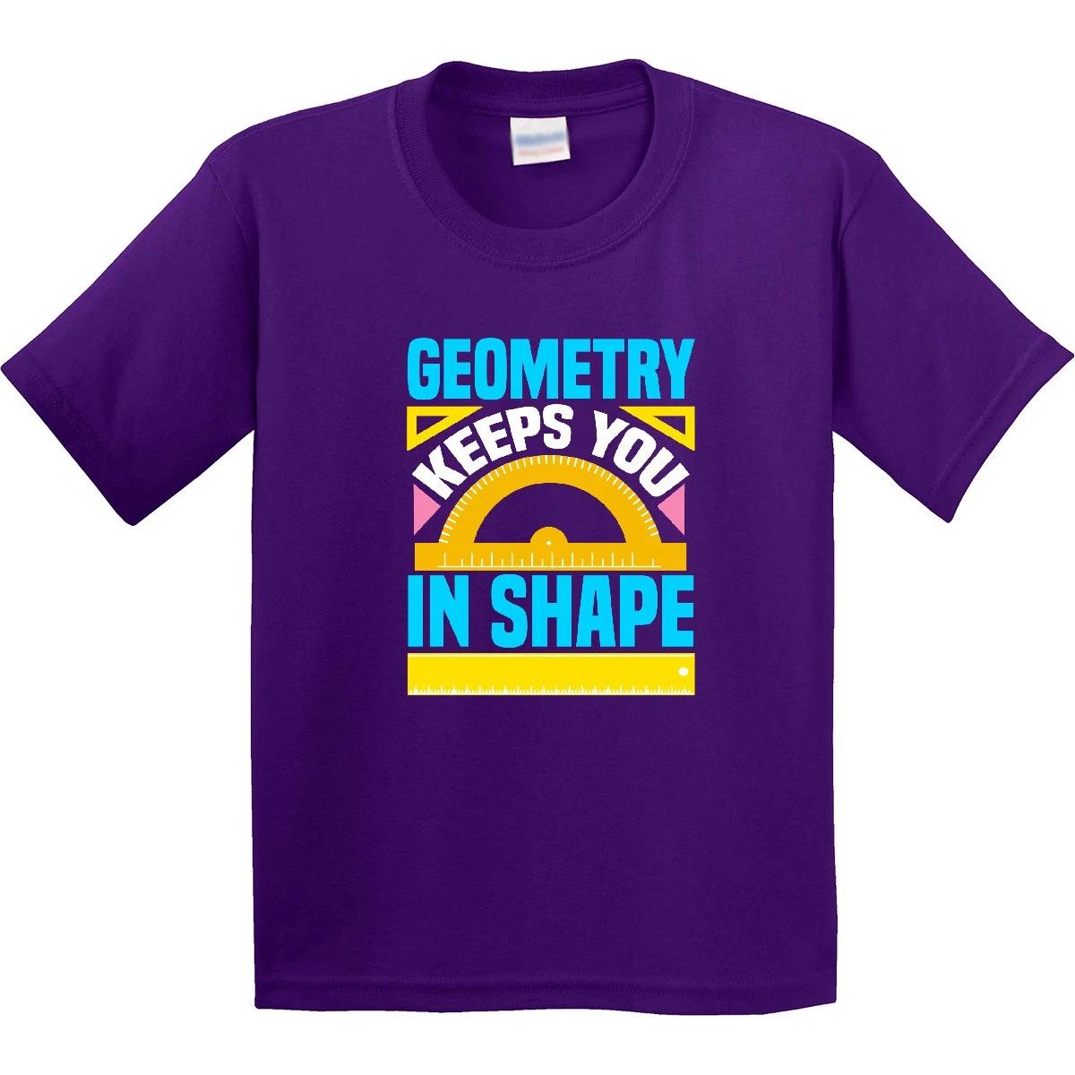 Inktastic Geometry Math Geek Funny School Youth T-Shirt Nerd Pi Day Back Humor 130
