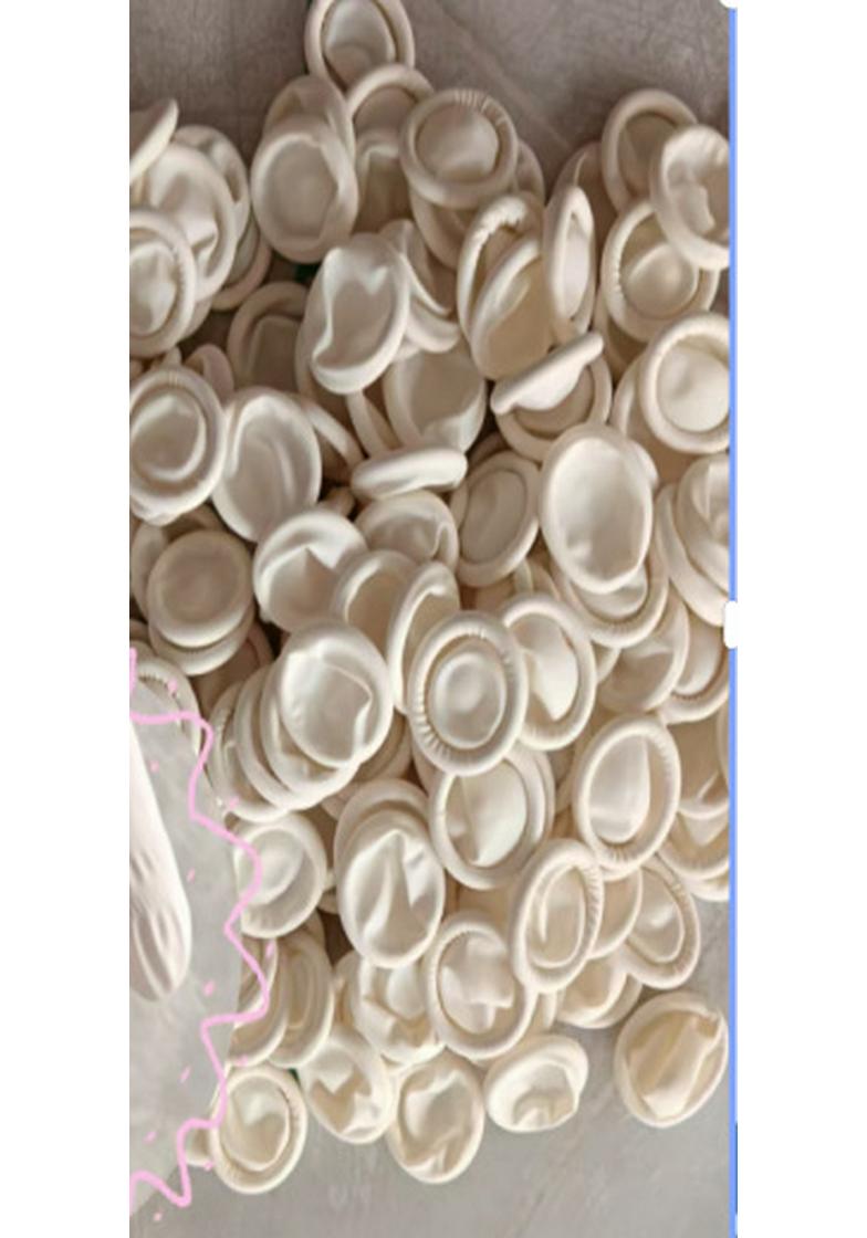 Anti-static Non-slip Latex Finger Cots - White Dust-free Thickened Disposable Cots White finger cot medium size