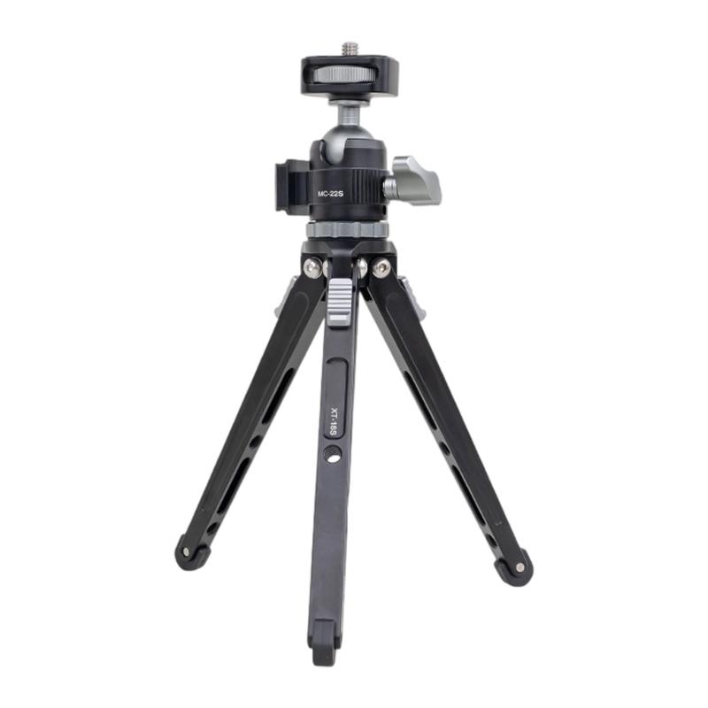 Desktop Tripod for Cellphone Camera Phone Tripod Holder Portable Tripod for Phone Camera Video Recording Tripod Mount
