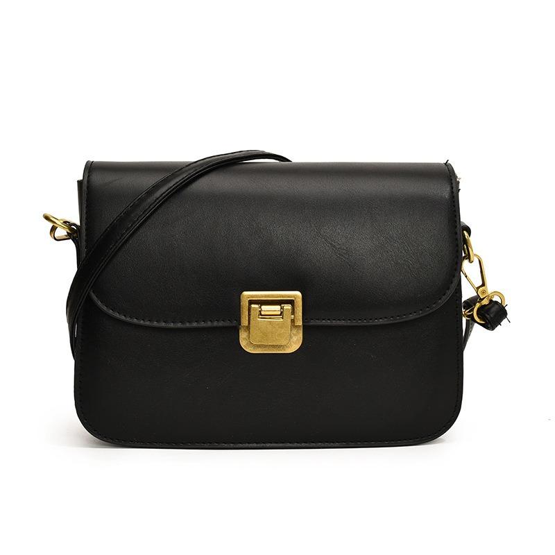 Dames Mode Eenvoudig Retro Dagelijks Crossbody Schouder Kleine Vierkante Tas