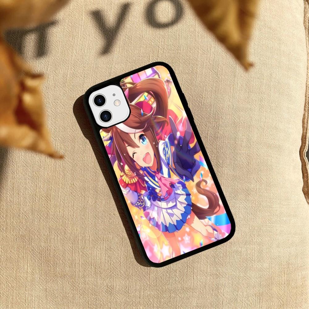 Anime Uma Musume Pretty Derby Tokai Teio Phone Case Silicone PC+TPU For For IPhone 11 12 13 14 15 16 Plus Pro Max Cover