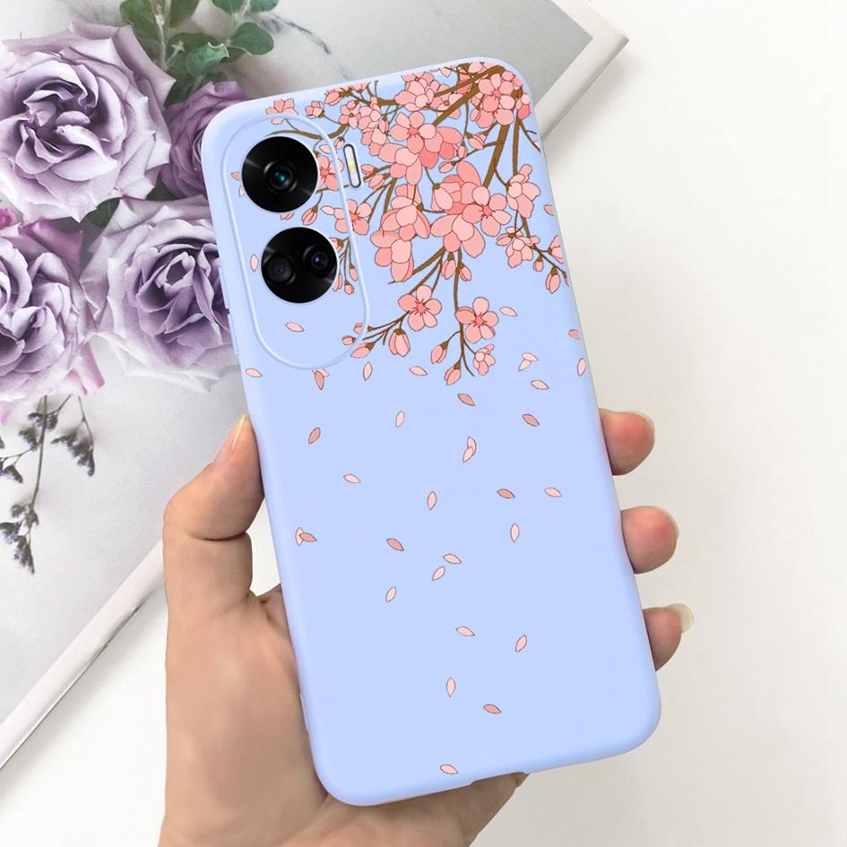 For Cover Honor 90 Lite Phone Case CRT-NX1 Fashion Butterfly Cartoon Slim TPU Soft Silicone Back Cover For Honor 90Lite 5G Funda
