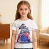 Witch Hunting Team Short Sleeved T-shirt Women's 3D Printed Loose Personalized Trendy Adult and Children's Versatile Top