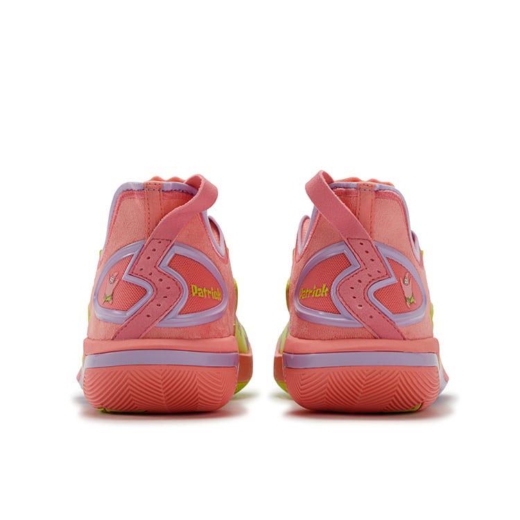 361 BIG3 6.0 Pro Low Top Basketball Shoes Men's Starfish Pink 672521103F-1