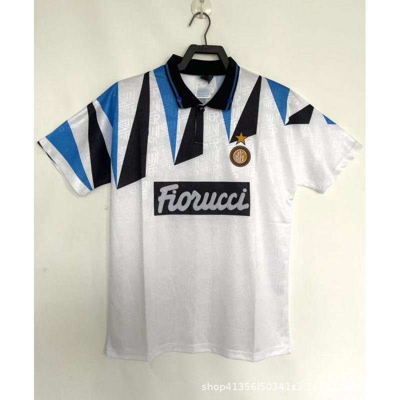 0809 Classic Retro Inter Jersey Home and Away Short-sleeved No. 22 Milito Champions League Serie A Club Football Jersey