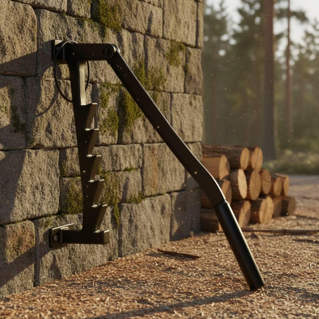 Manual Log Splitter To Use Wood Hand Powered Firewood Splitting Axe for Camping,