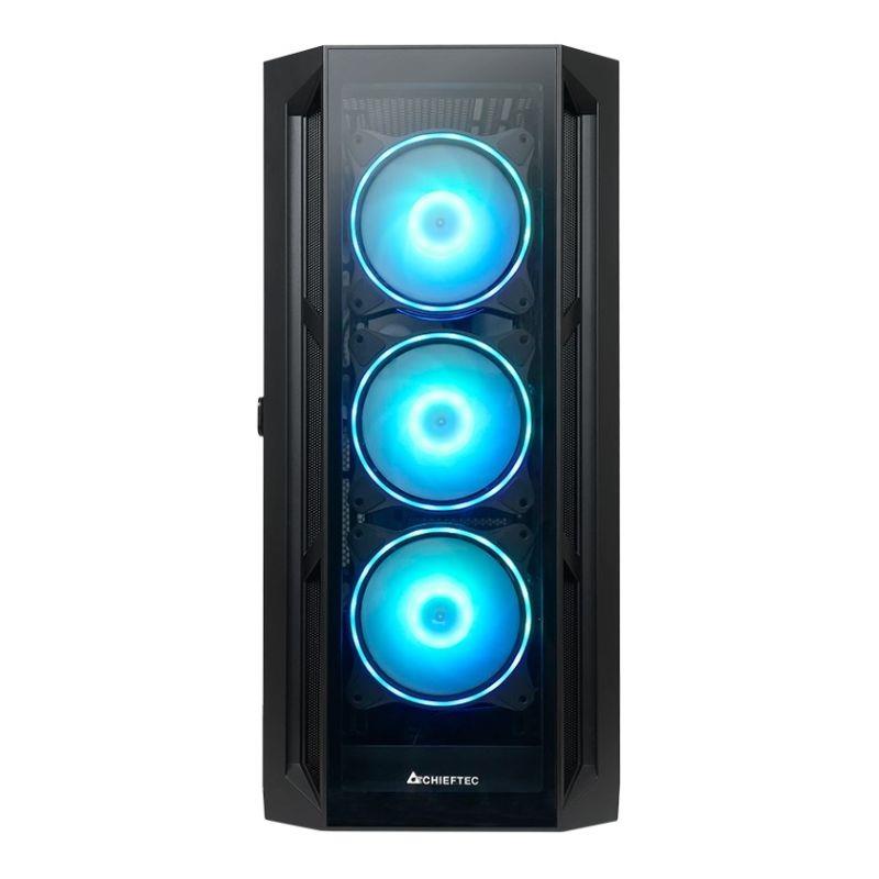 Chieftec APEX GA-01B-TG-OP E-ATX Case with Window Without Power Supply Black