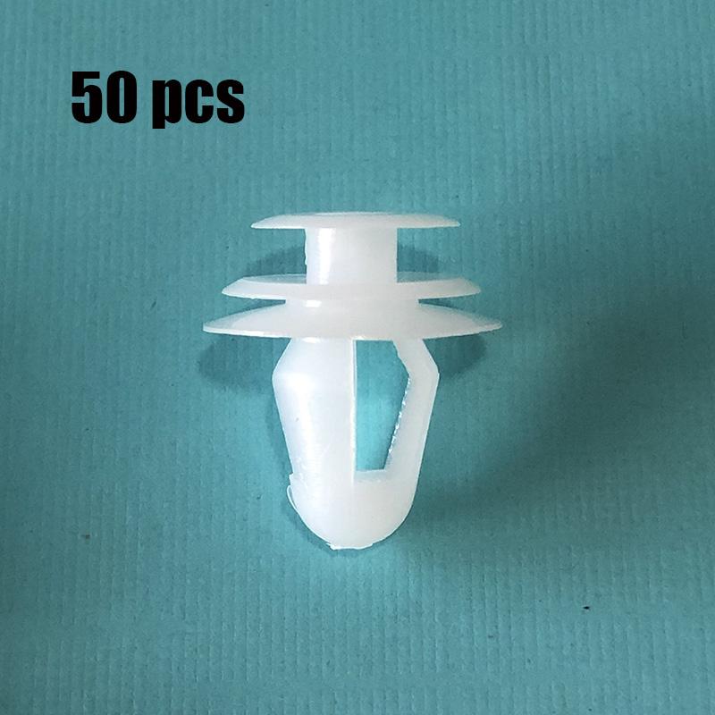 30/50pcs 9mm Hole Door Panel Clips Auto Fastener Clip for Renault arkana duster logan 2 kaptur sandero laguna 2 kangoo megan