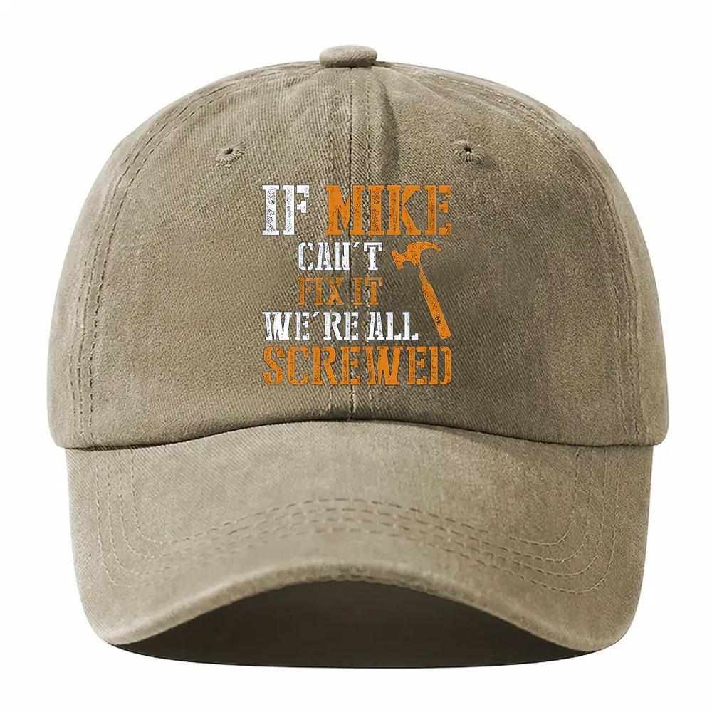 Printed Baseball Cap Solid Color Washed Distressed Breathable Casual Dad Hats Lightweight Adjustable Sun Hat