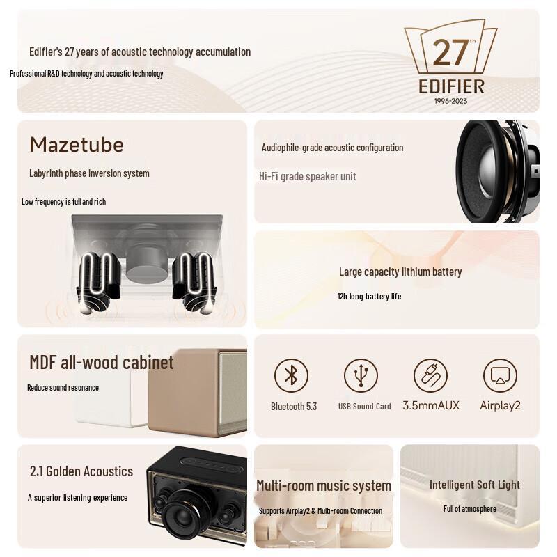 Edifier Evo Soul Bluetooth Speaker