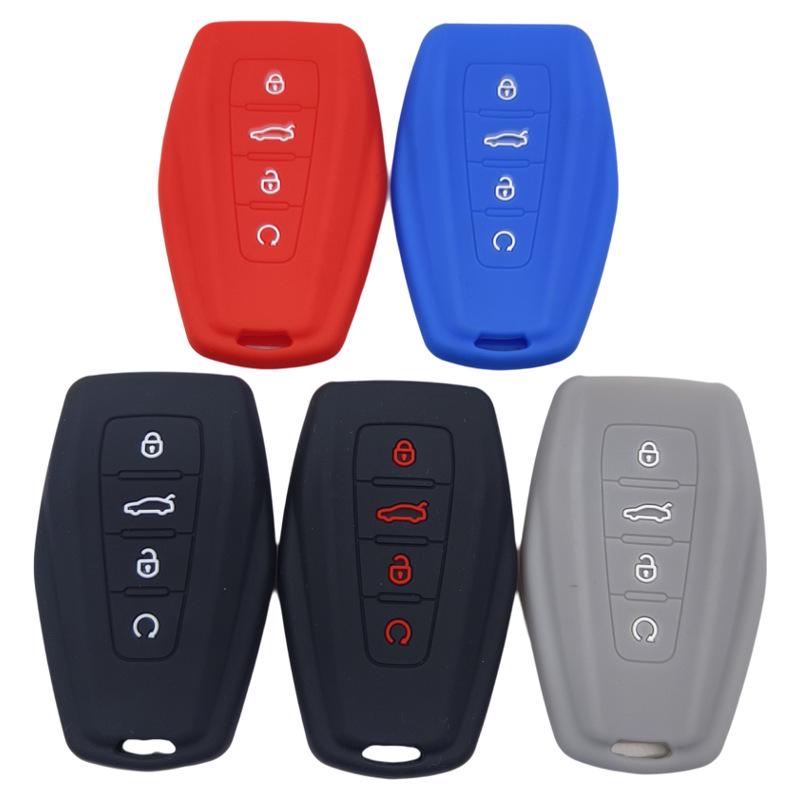 Compatible Silicone Key Cover for 26 Proton Geely Models: Emgrand, Boyue, Xingyue, Bin Yue.