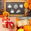 Konsait Thanksgiving Decoration Cookie Stencils, 20 Pack Happy Fall Farmhouse Harvest Give Thanks AutumnTemplate Stencils for Baking Royal Icing Cake