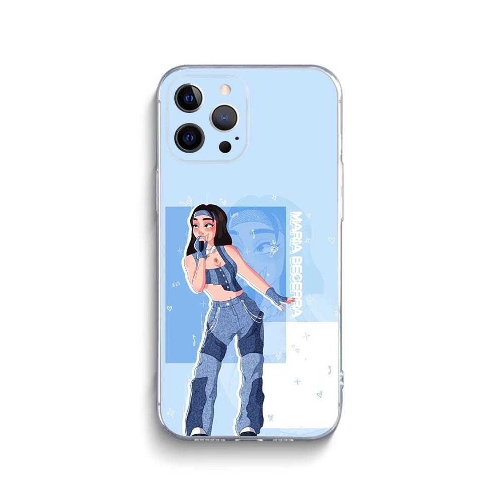 Singer M-Maria B-Becerra Phone Case For iPhone 15 14 13 12 11 Pro Max Xs Xr X 7 8 Plus 12 13 Mini Silicone Clear Cover