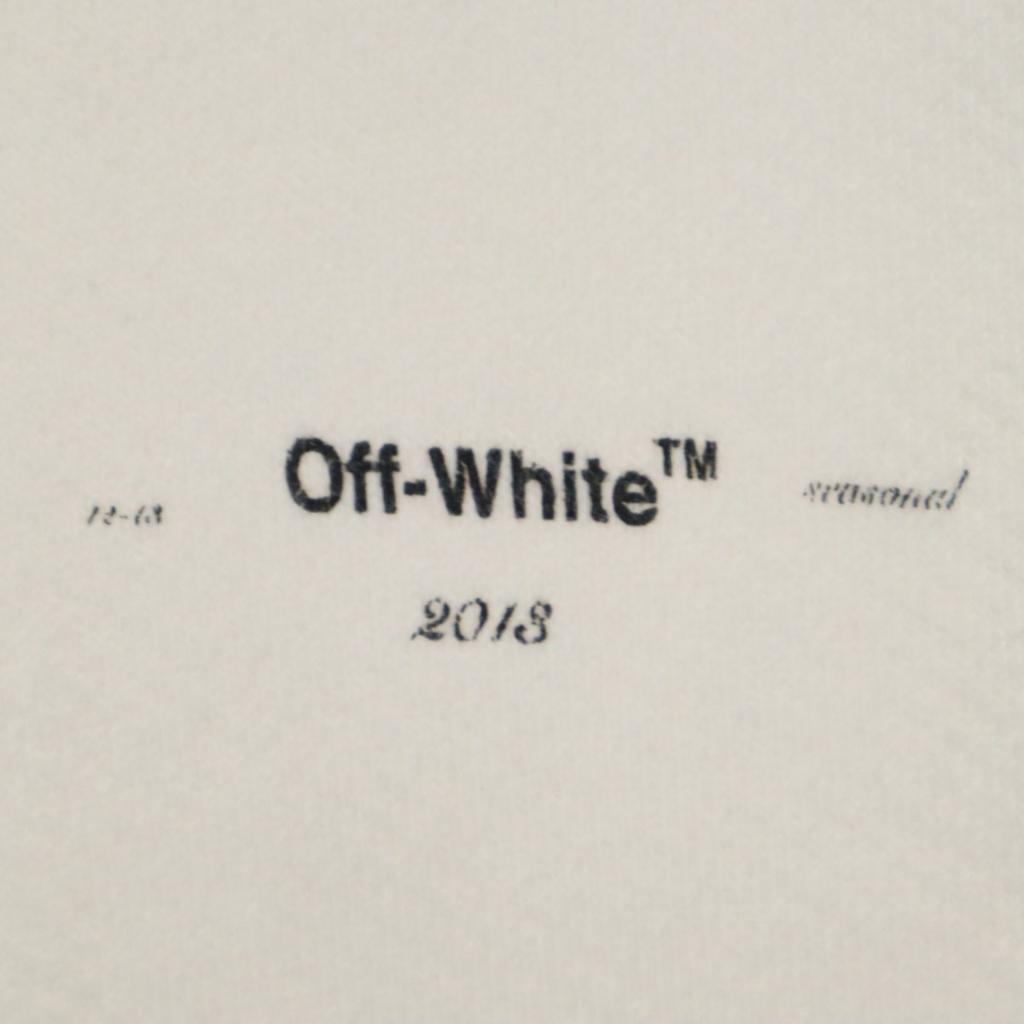 Off-White Made In Portugal Long Sleeve Slim Sweatshirts S White Men's Used