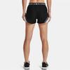 Under Armour Play Up 3.0 Tri Color Logo Training Shorts Women Shorts Black 1360940-001