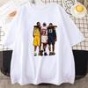 Summer Men T-Shirt Basketball Fans Tops Tees Male Casual Clothing Short Sleeve Streetwear Fashion Commemorative Cotton T-shirt