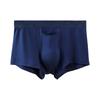 Men's Breathable Boxer Briefs - Solid Color, Youth Style, Gun-Type Separation