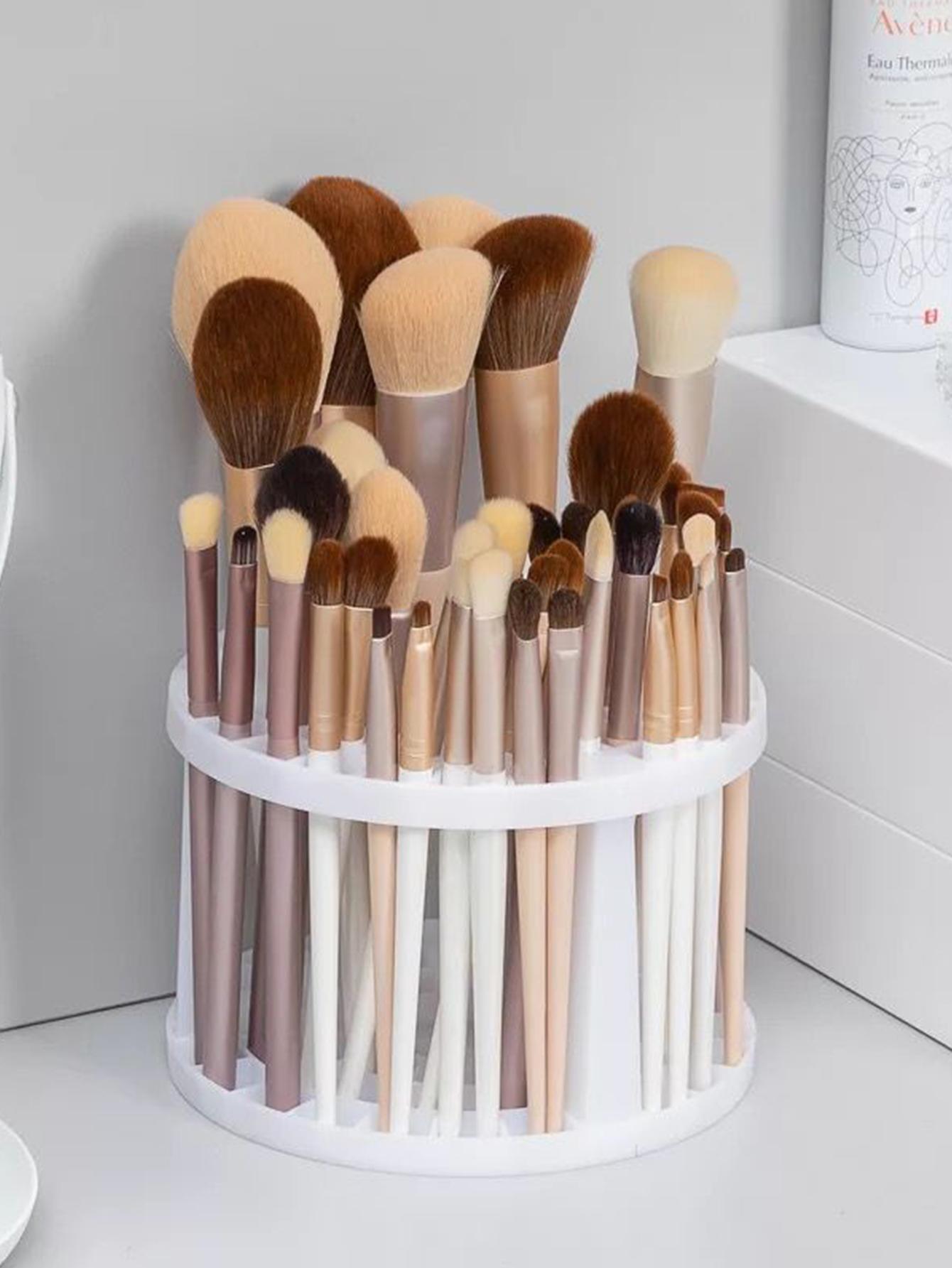 1Pcs Dresser For Desktop Makeup Brush Holder And Makeup Storage Box, Suitable For Makeup Tools And Nail Tools