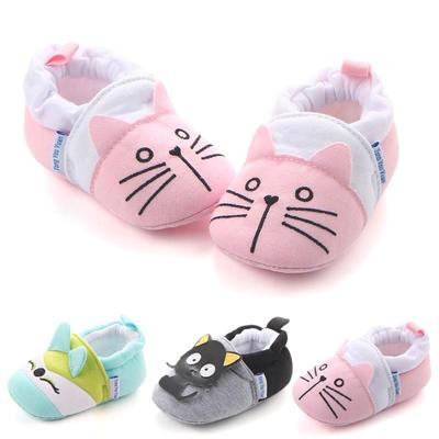 Neugeborenen Baby Jungen Mädchen Socken Tier Cartoon Anti Slip Schuhe Hausschuhe