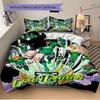 3-teiliges Green Lantern Corps Bettwäsche-Set, weicher und bequemer Bettbezug, für Schlafzimmer und Gästezimmer (1 x Bettbezug + 2 x Kissenbezüge, ohne